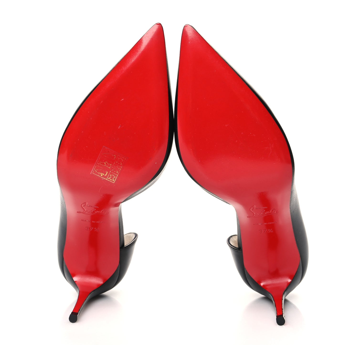 Shiny Nappa Iriza 85 Pumps 37.5 Black