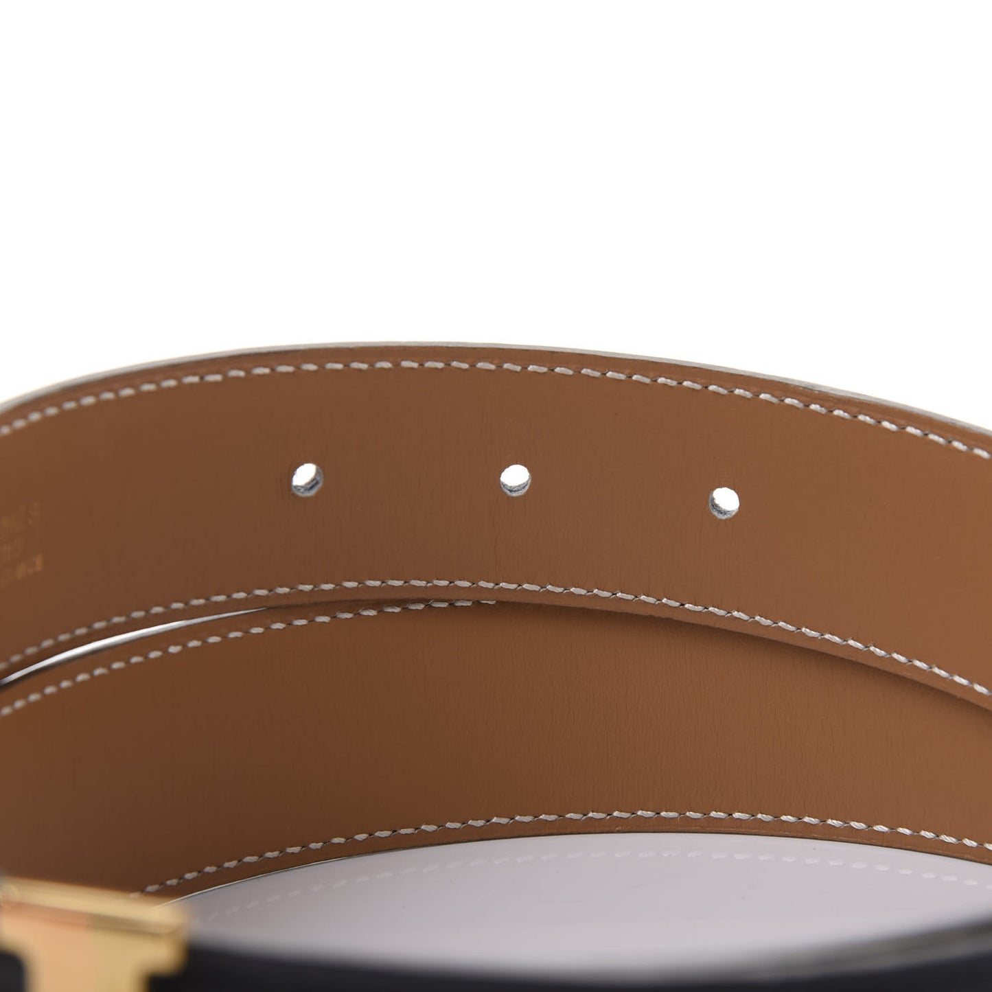 Box Chamonix 32mm H Belt 70 Black Gold