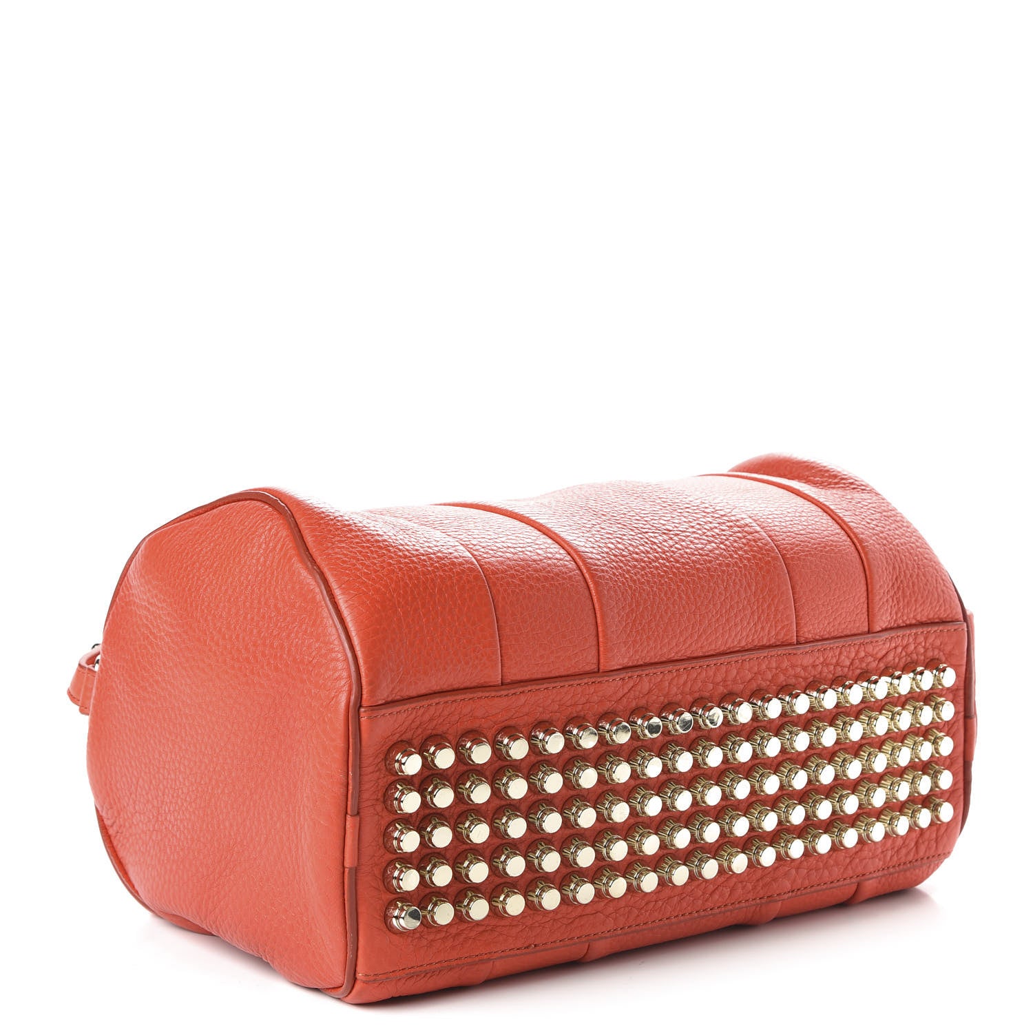Alexander Wang Pebbled Lambskin Rockie Tang Pale Gold Hardware 4 of 11