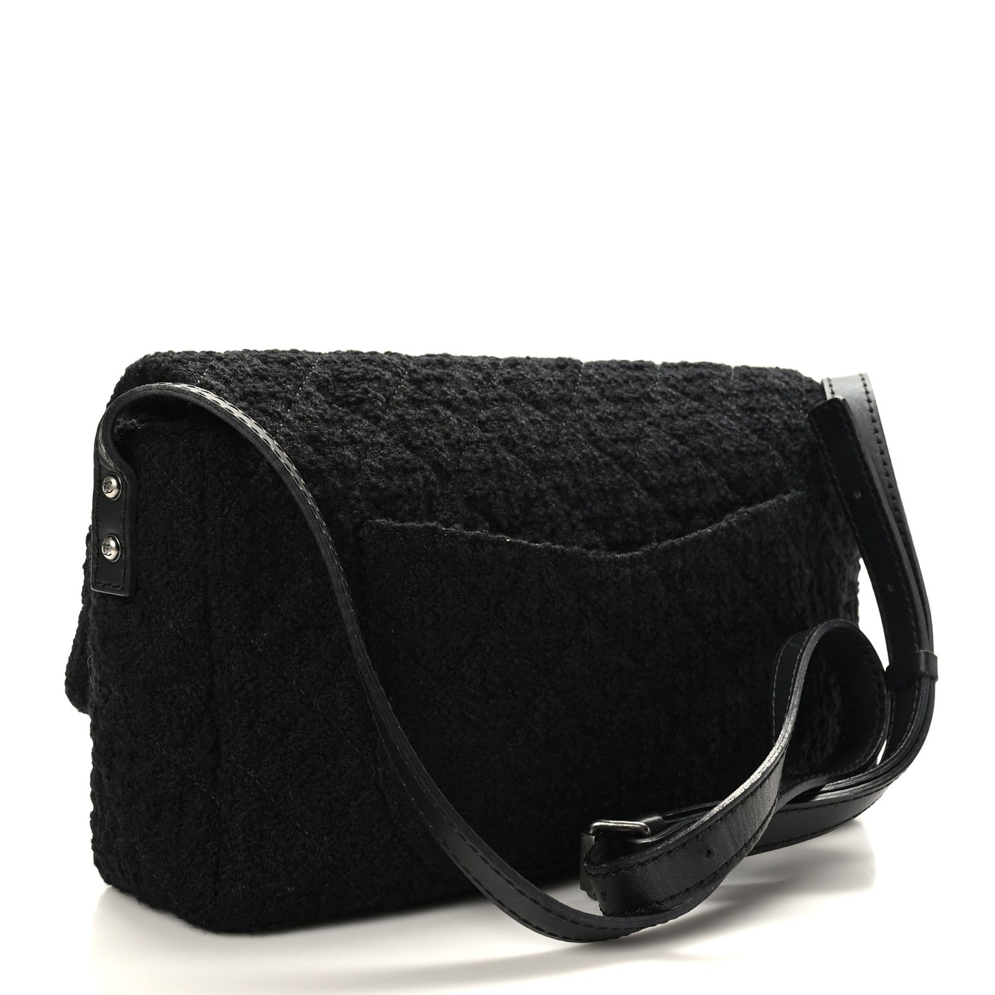 Tweed Reissue XL Maxi Jumbo Flap Black