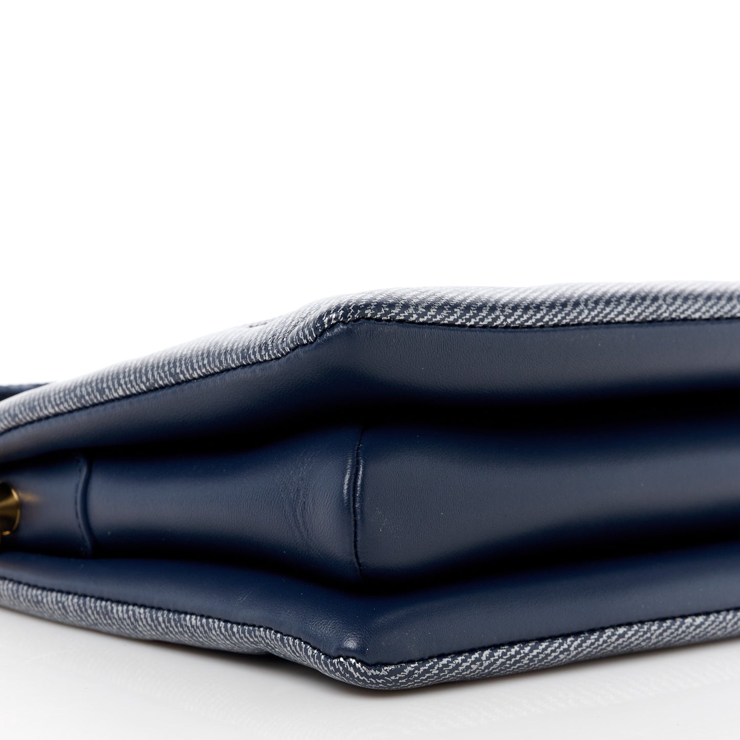 Lambskin Printed Monoglam Coussin PM Blue