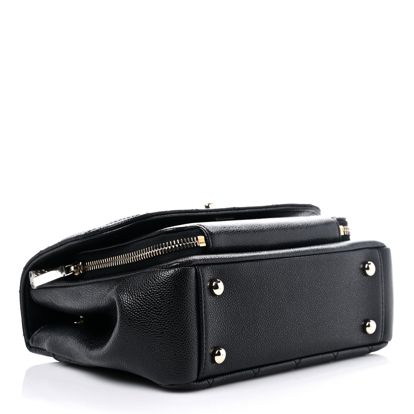 Caviar Quilted Medium Business Affinity Flap Black