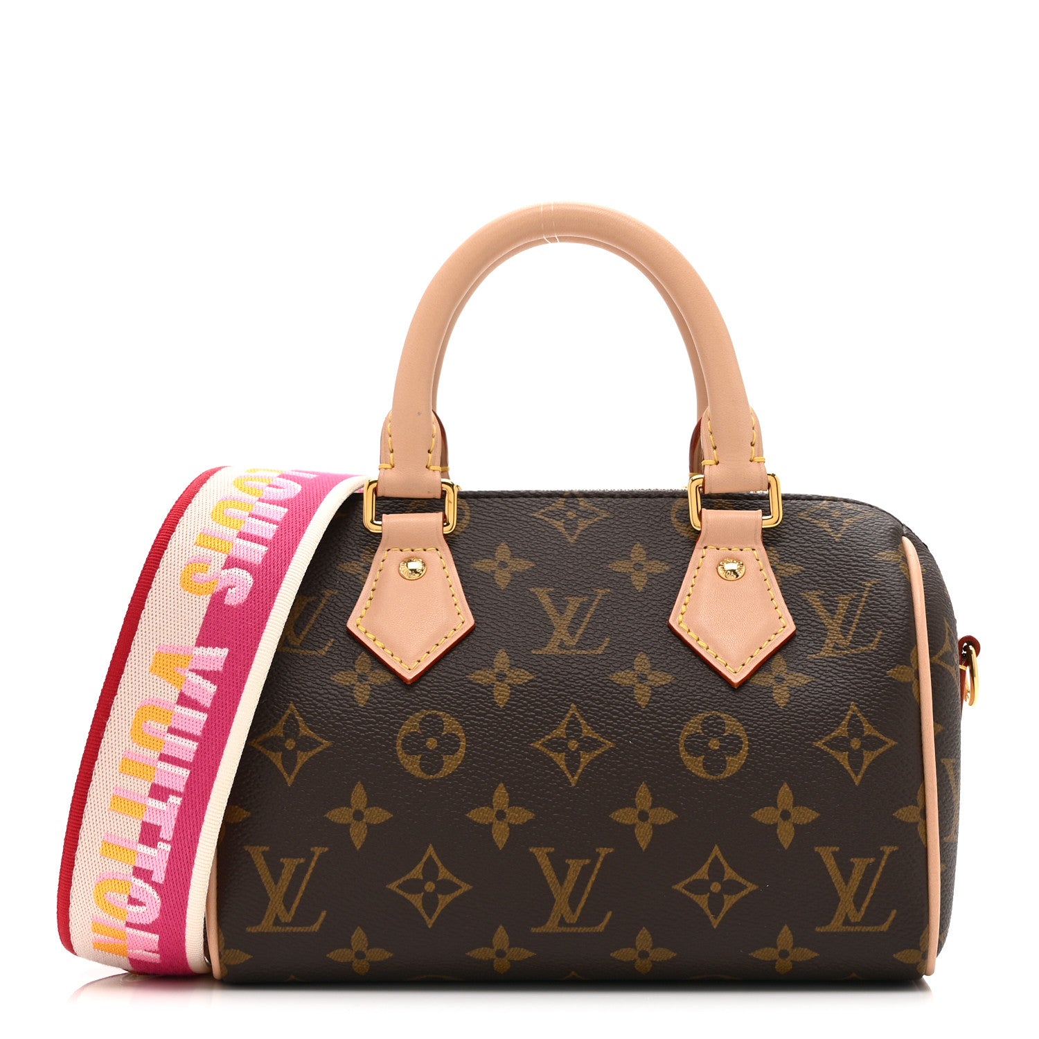 Louis Vuitton Monogram Speedy Bandouliere 20 Fuchsia 1862689
