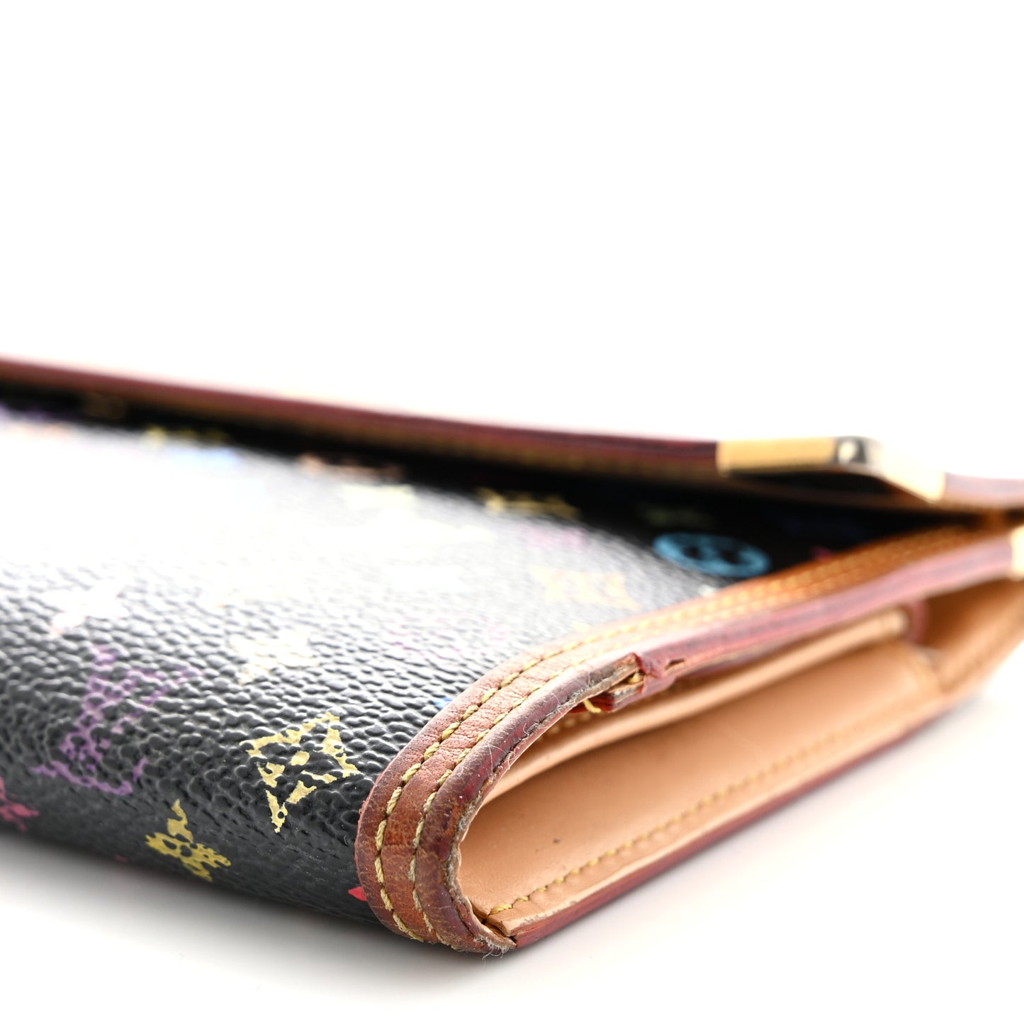 Monogram Multicolor Porte Tresor International Wallet Black
