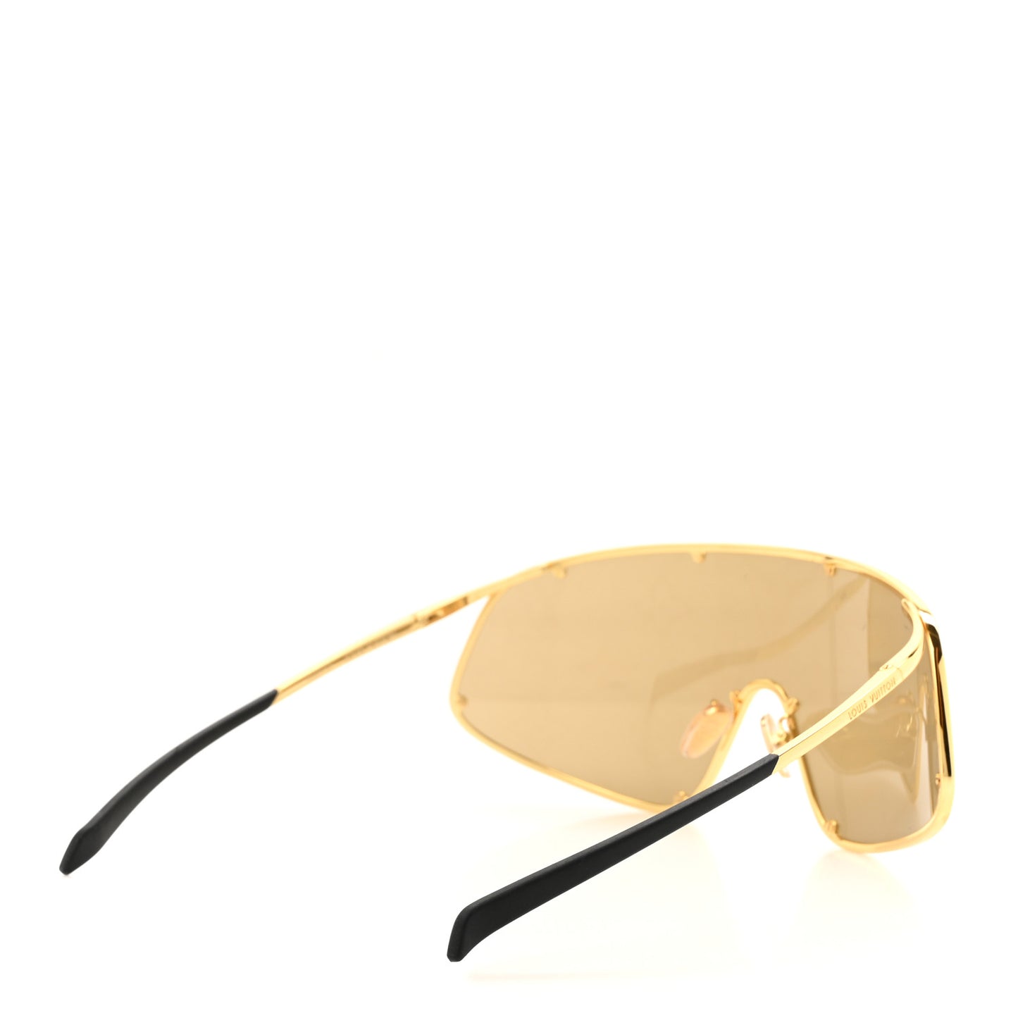 Metal LV Golden Mask Sunglasses Z1649U Gold