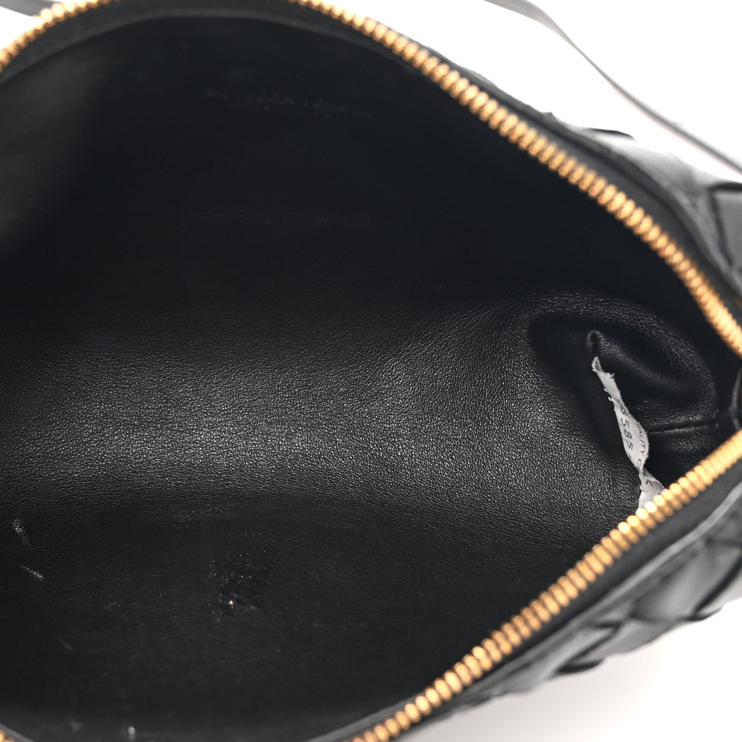 Nappa Intrecciato Nodini Mini Crossbody Black