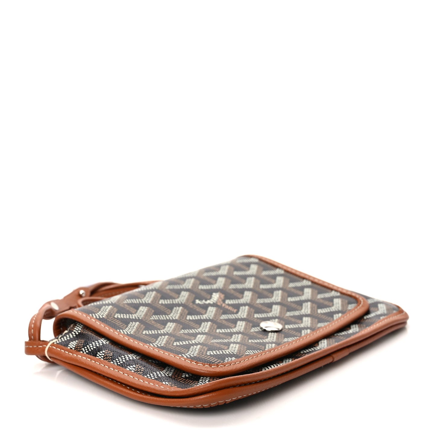 Goyardine Plumet Wallet Clutch Black Gold