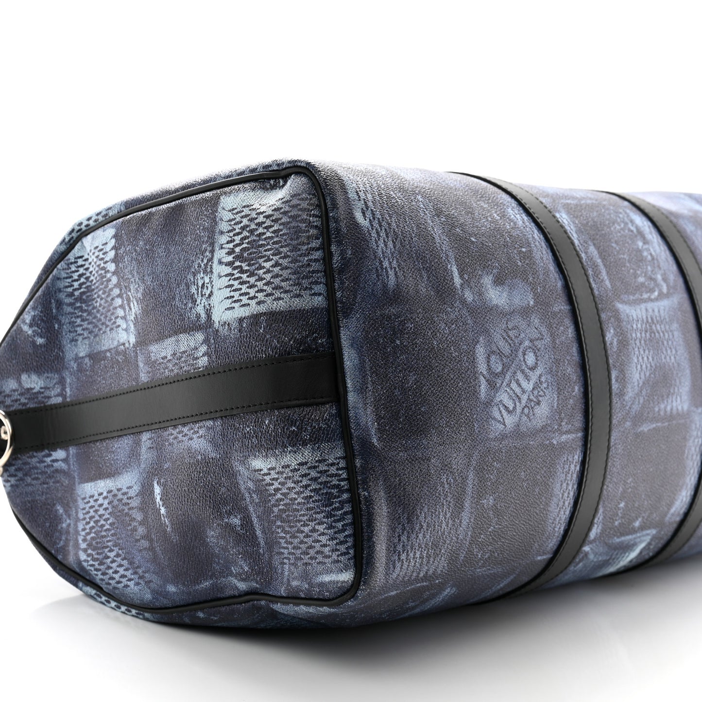Damier Salt Keepall Bandouliere 50 Ocean Blue
