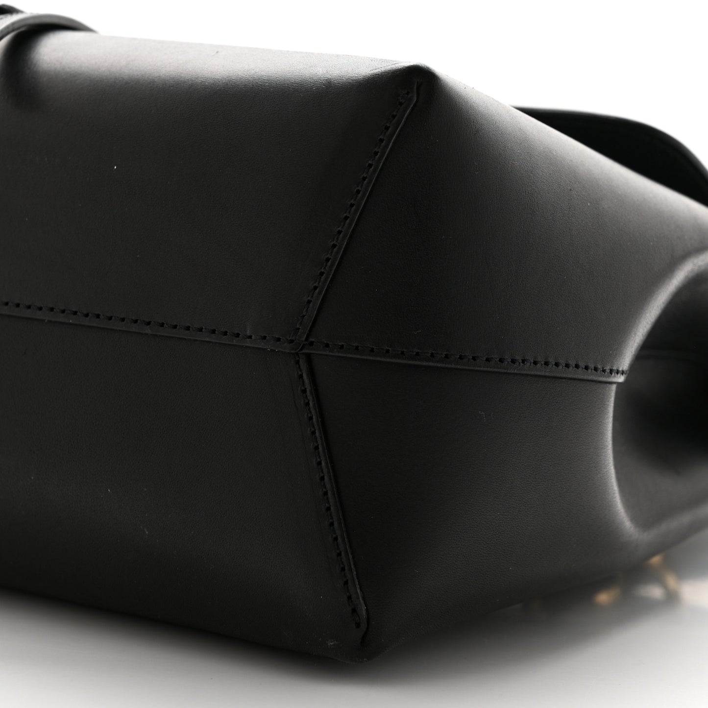 Calfskin Lady Bag Black Flamma