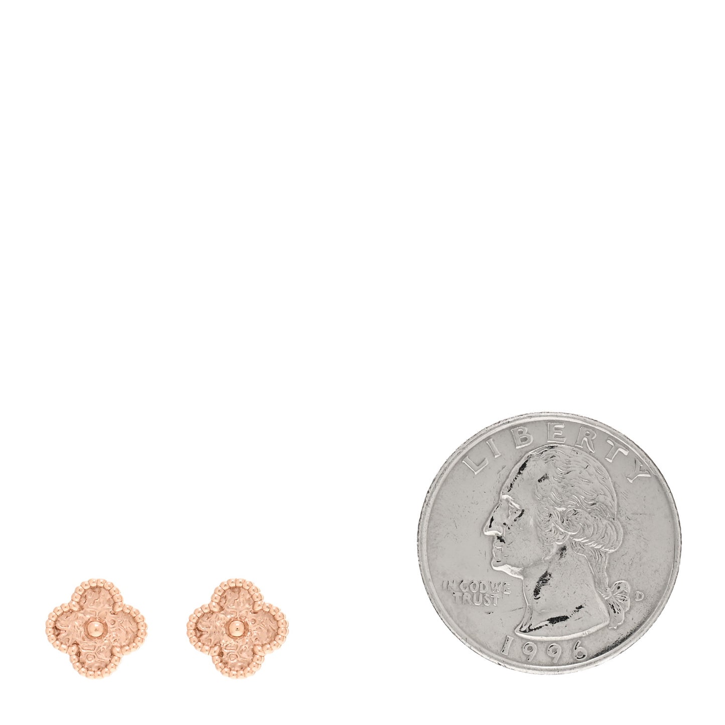 18K Rose Gold Sweet Alhambra Earrings