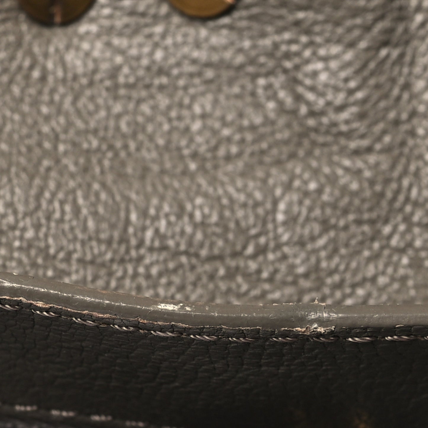 Lambskin Tiny PS1 Satchel Smoke