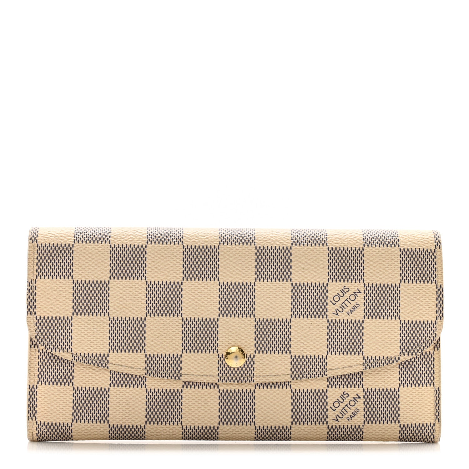 Louis Vuitton Damier Azur Emilie Wallet 1 of 12
