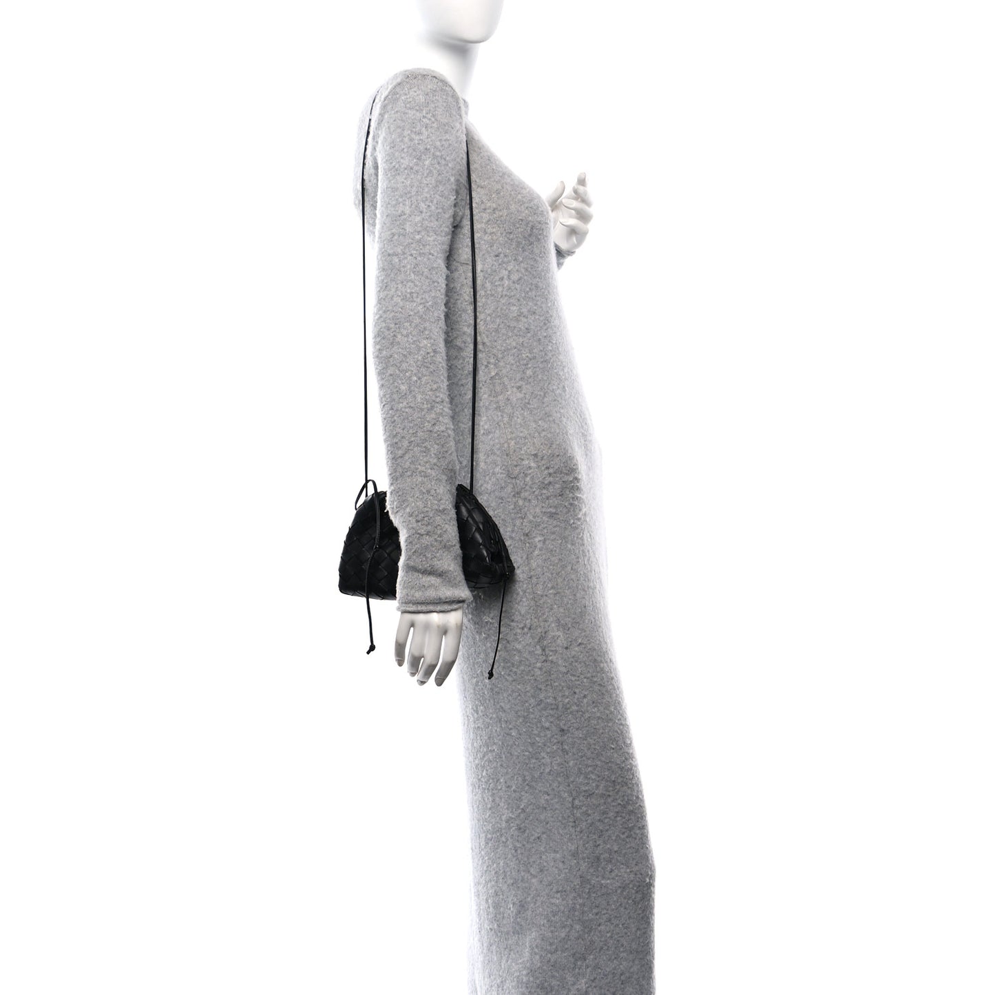 Nappa Intrecciato The Mini Pouch Black