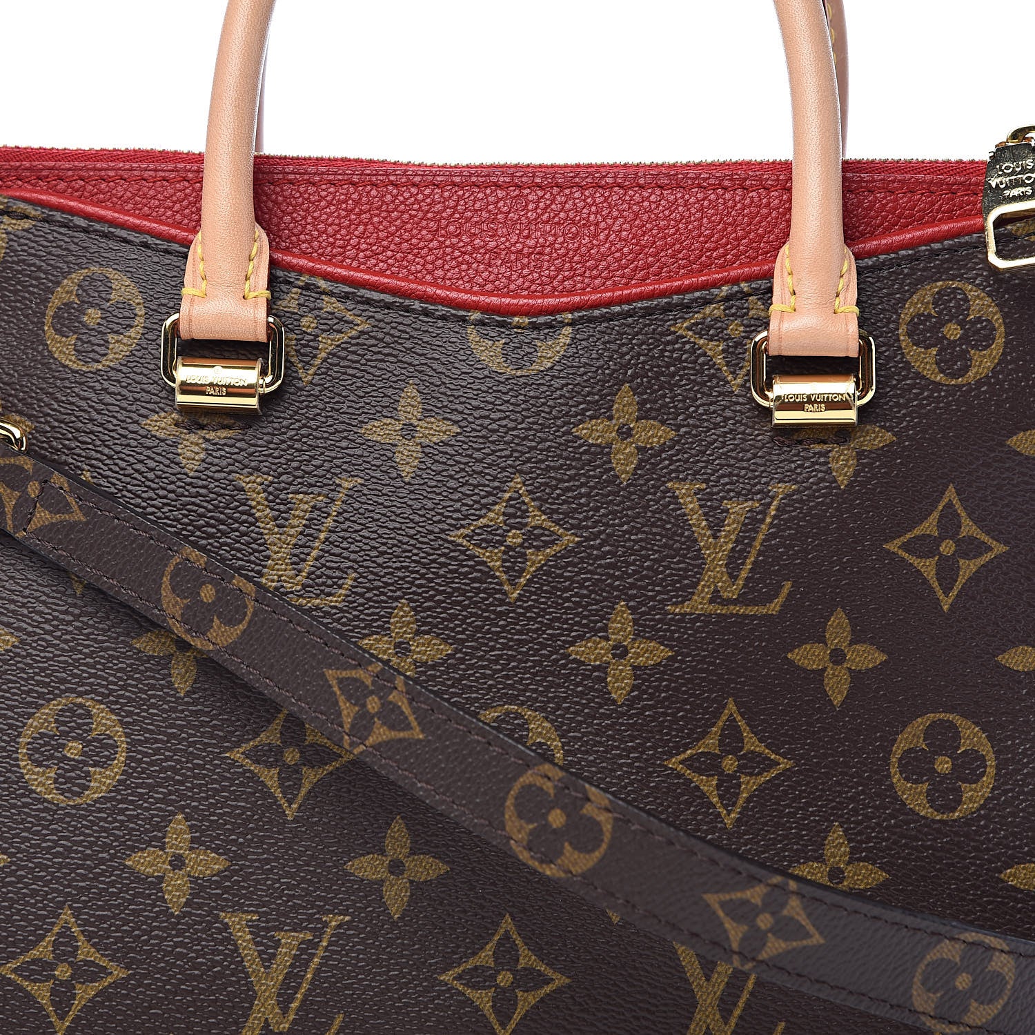 Louis Vuitton Monogram Pallas BB Cherry 9 of 9