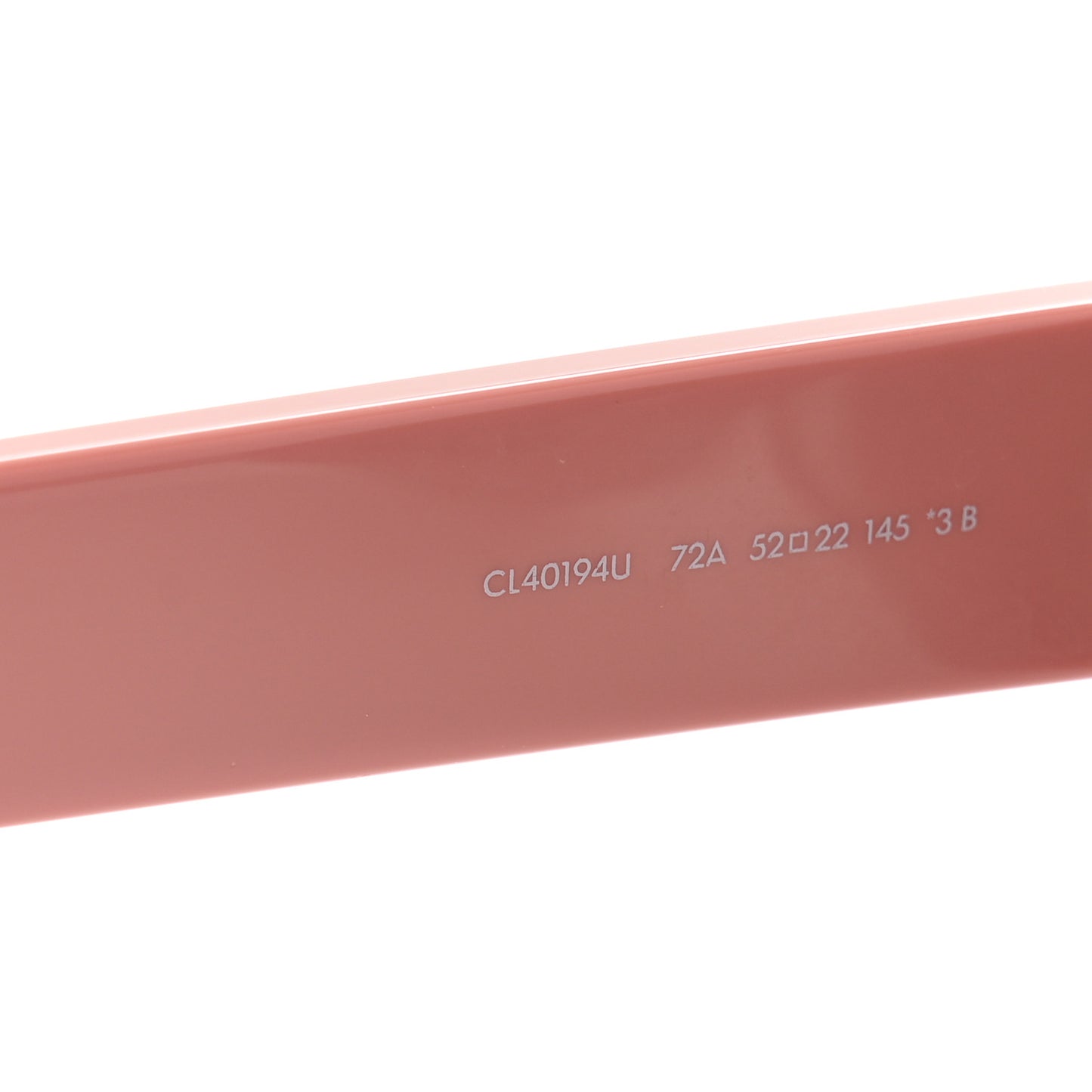Acetate Triomphe 01 Sunglasses CL 40194U Pink