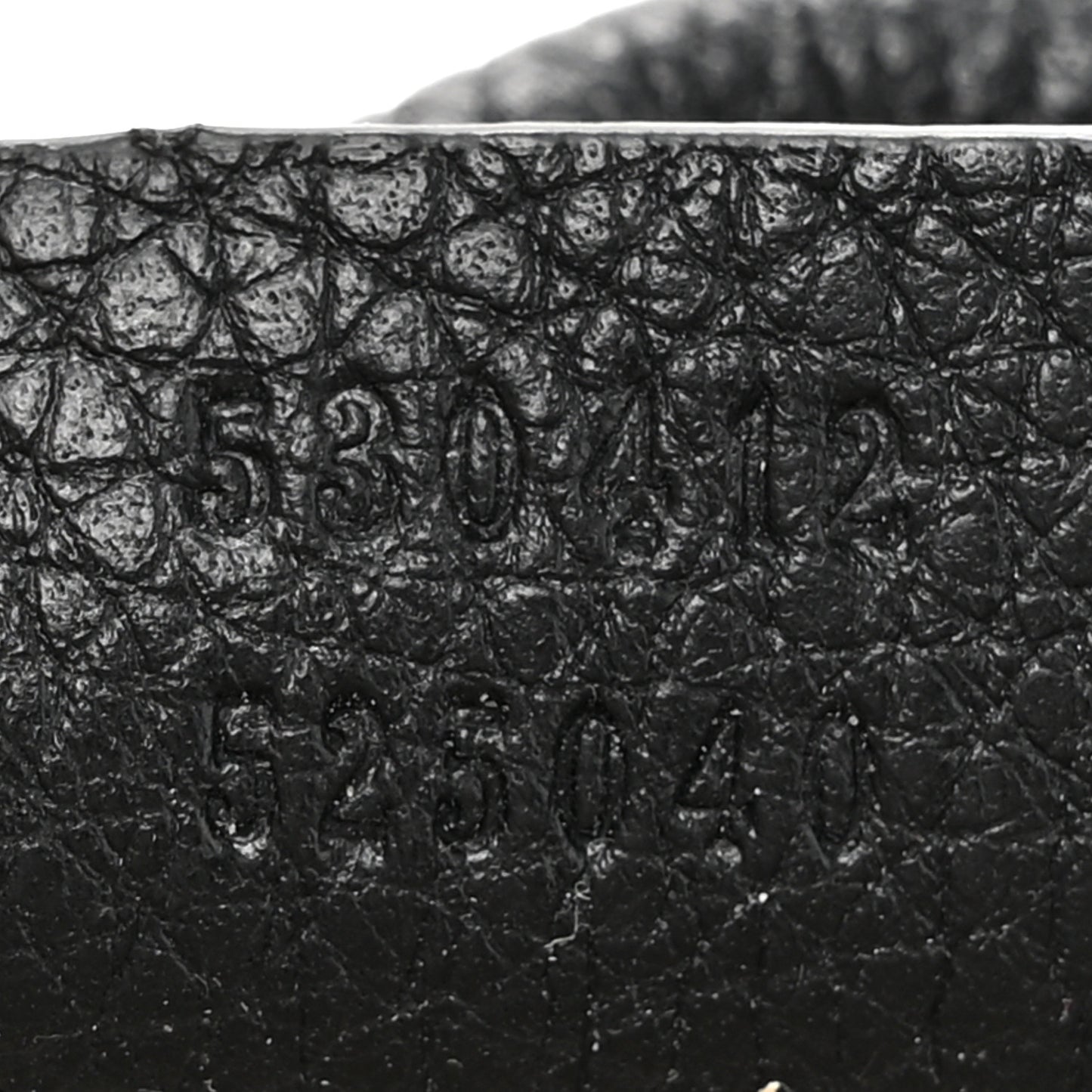 Grained Calfskin Logo Belt Bag Black