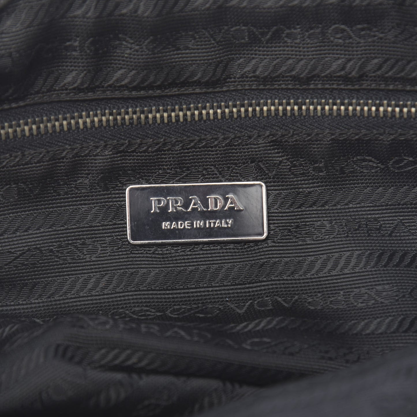 Tessuto Nylon Shoulder Bag Black