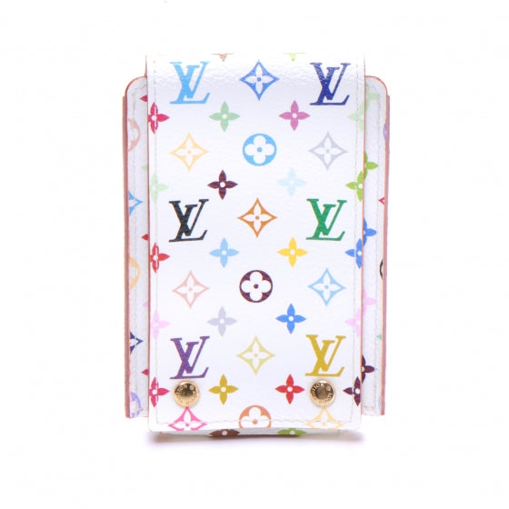 Louis Vuitton Monogram Multicolor iPod Nano Case White 49323