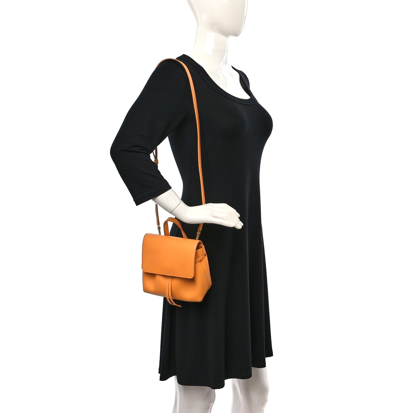 Calfskin Mini Soft Lady Bag Mango