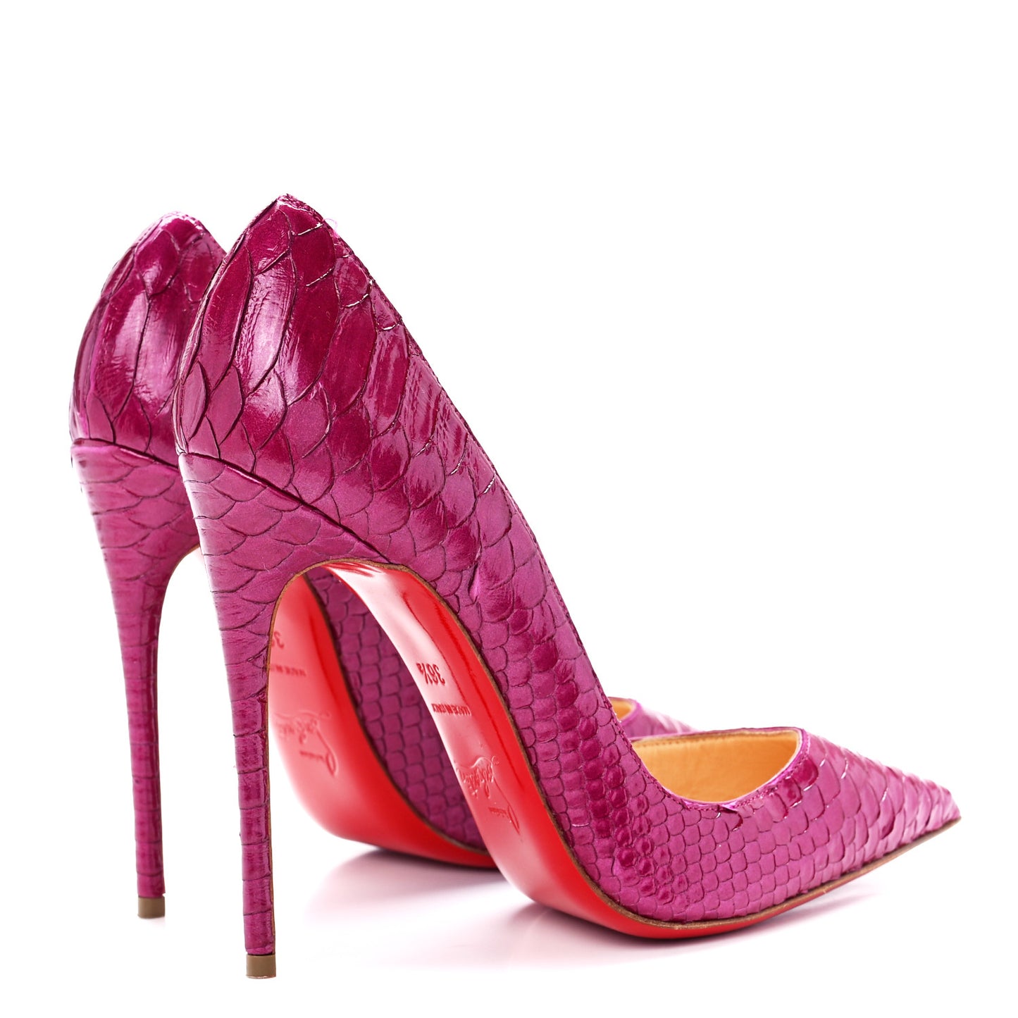 Python Crystal Lame So Kate 120 Pumps 36.5 Eveque