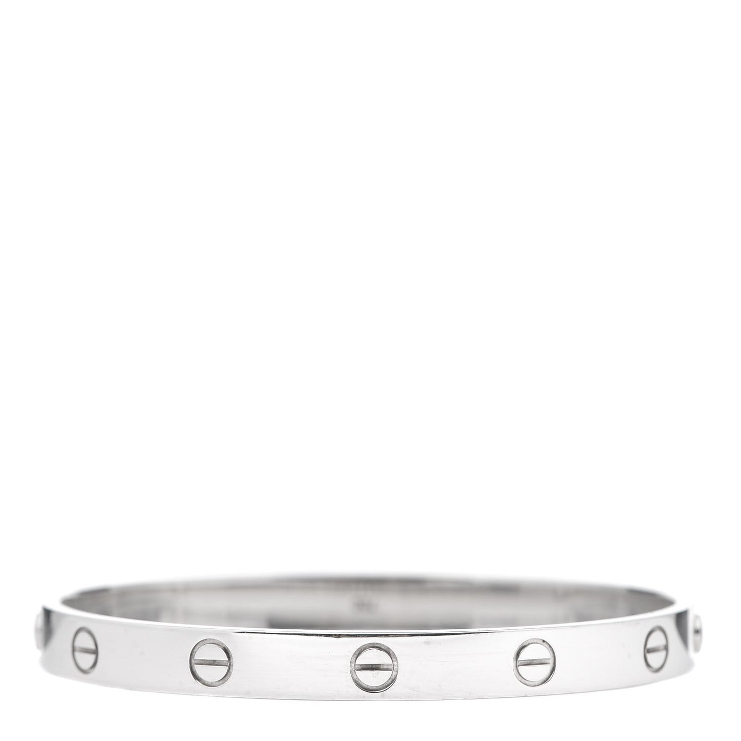 18K White Gold LOVE Bracelet 18