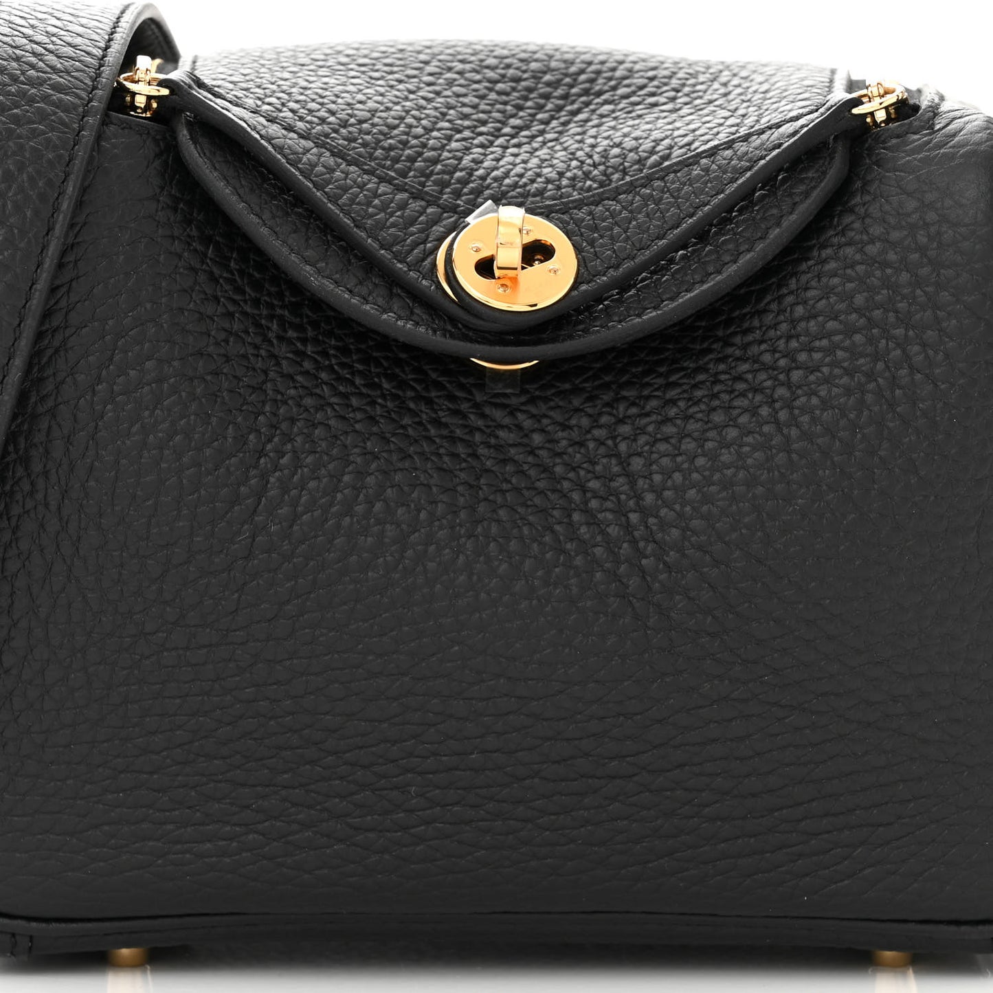 Taurillon Clemence Mini Lindy 20 Black