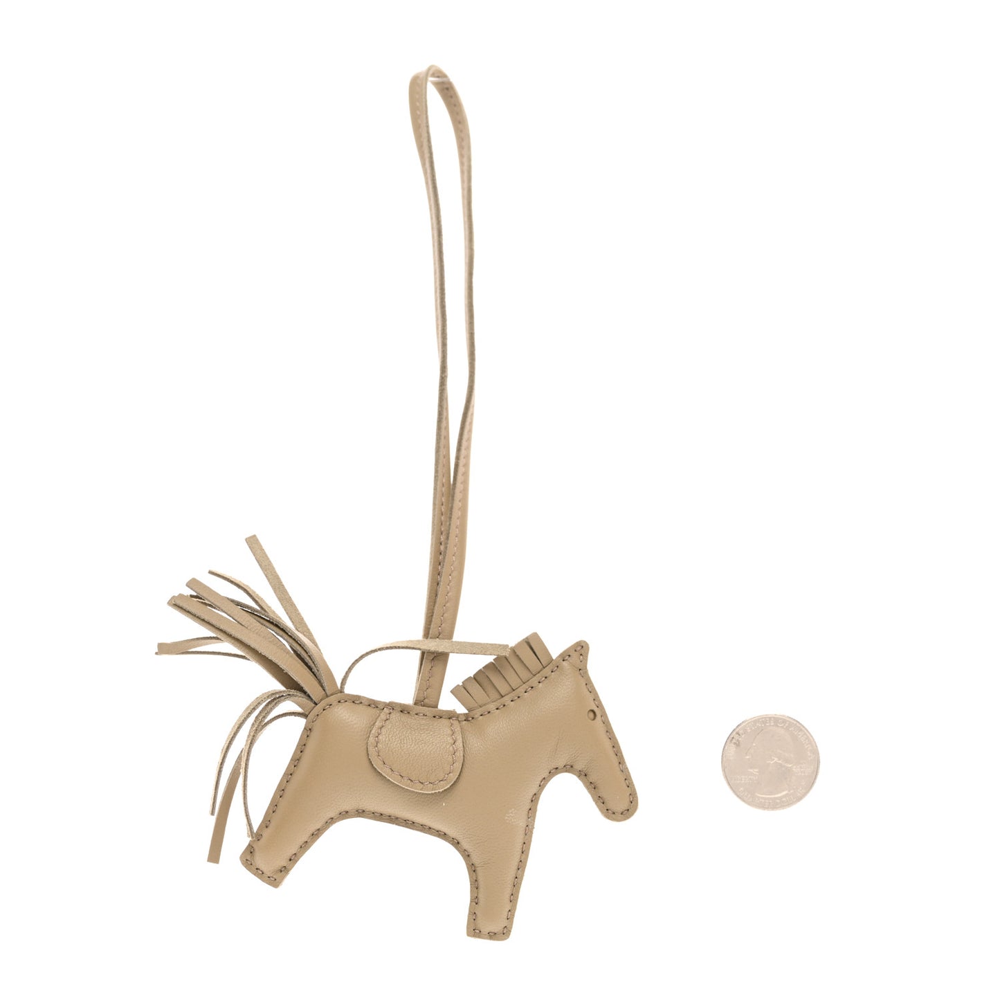 Milo Lambskin Grigri Rodeo Horse Bag Charm PM Marfa