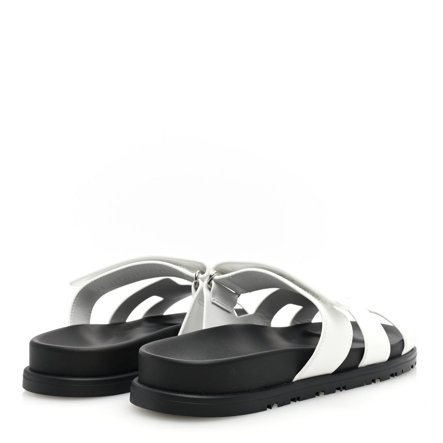 Calfskin Womens Chypre Sandals 39 White
