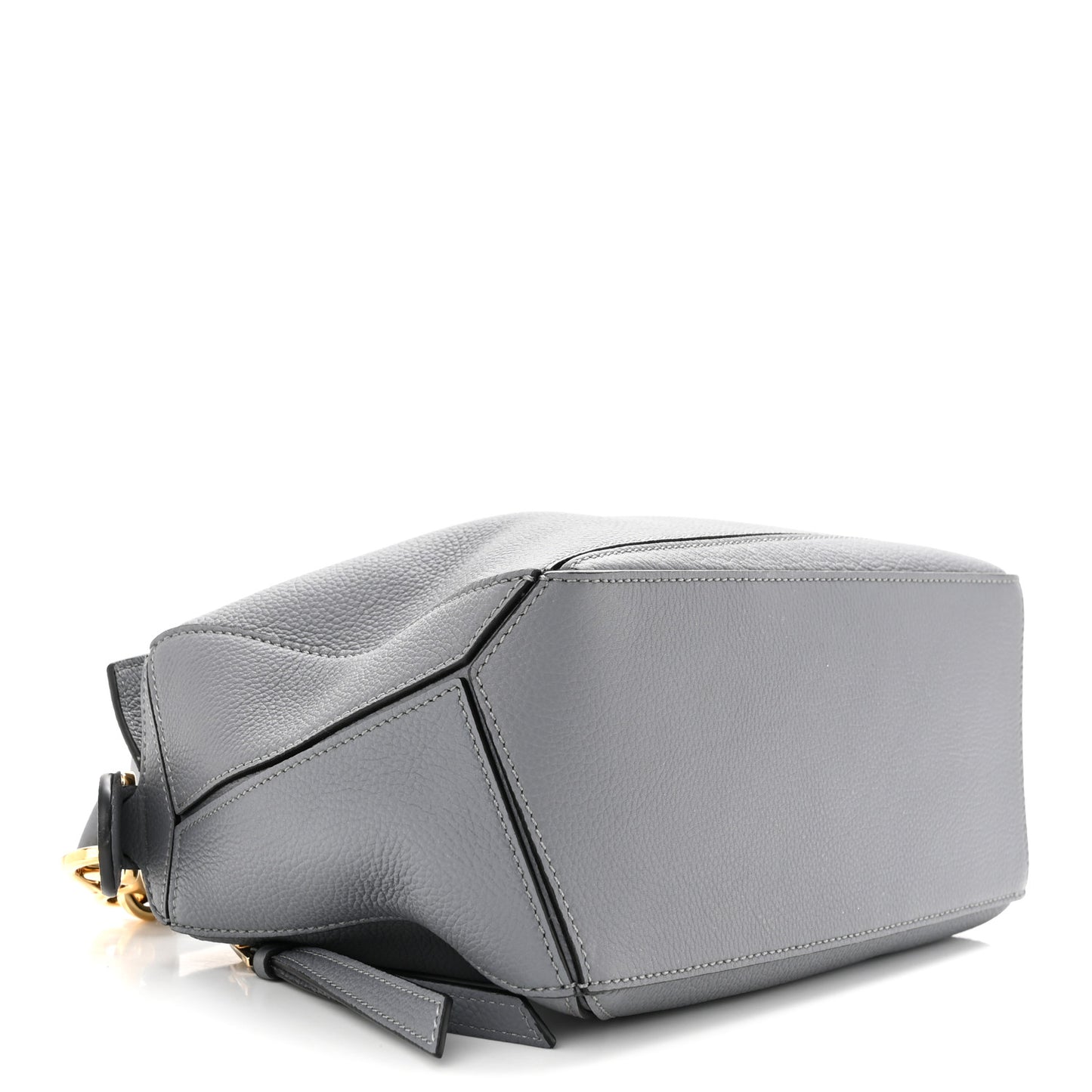 Calfskin Medium Puzzle Bag Grey
