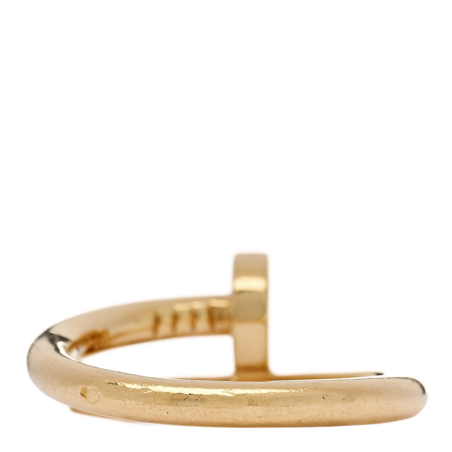 18K Yellow Gold Juste Un Clou Ring 57 8