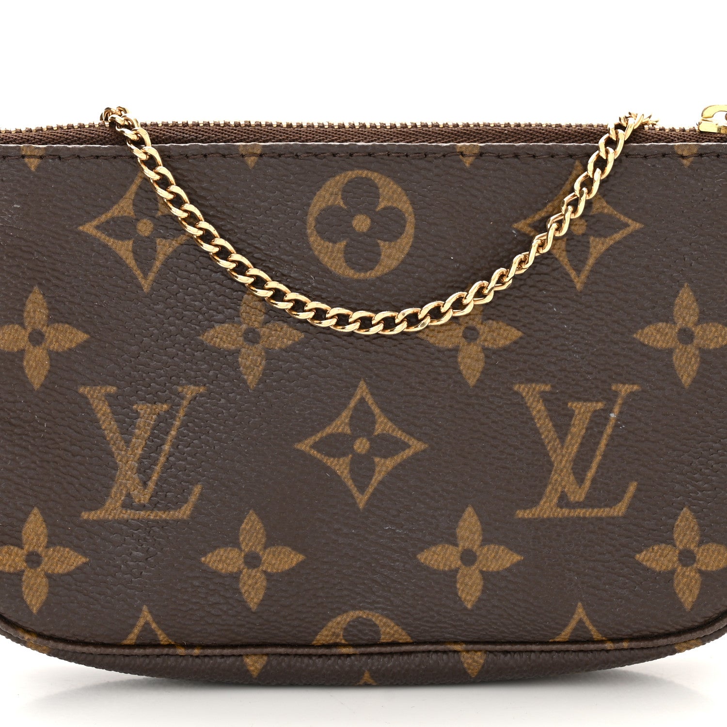 Louis Vuitton Monogram Mini Pochette Accessories 8 of 10