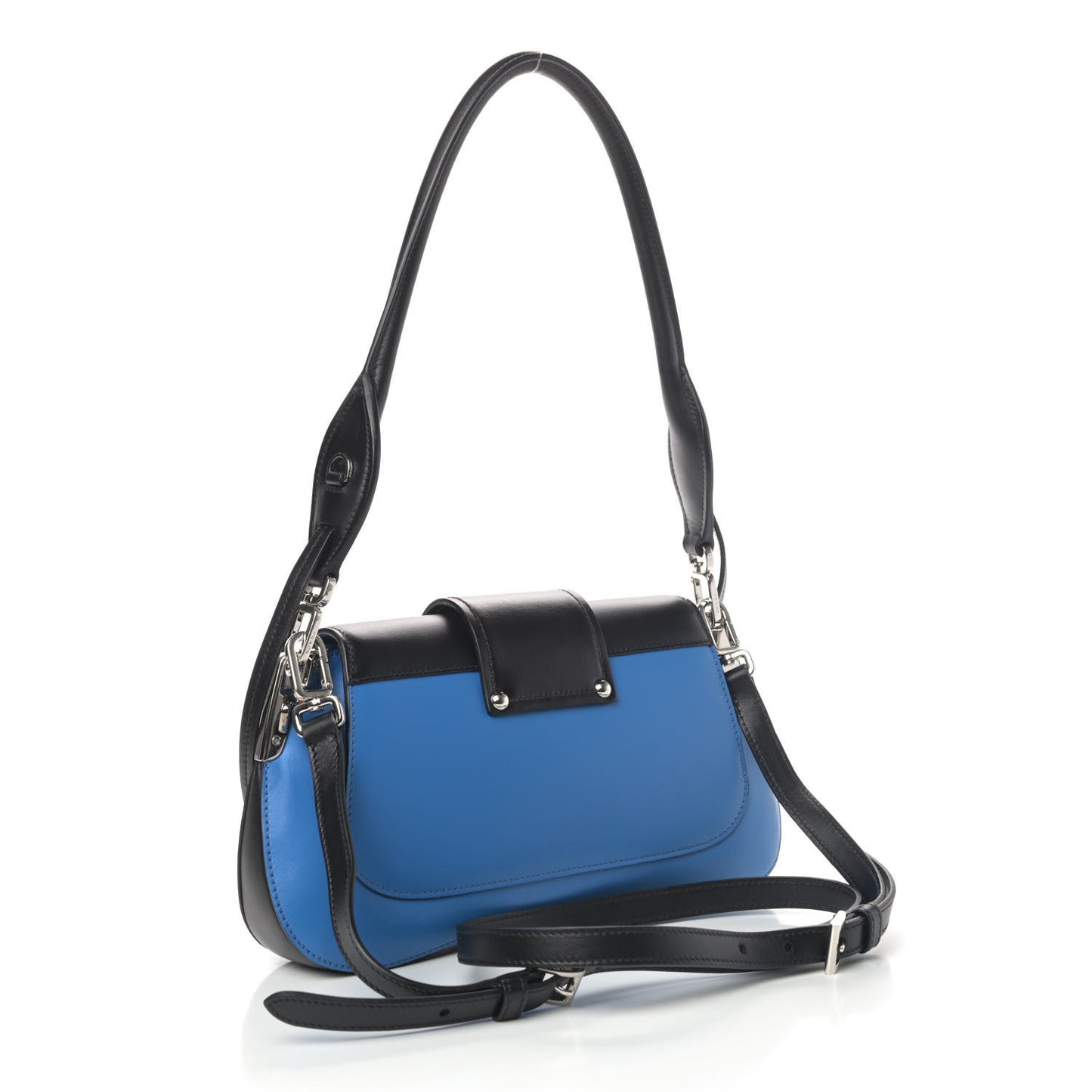City Calfskin Sidonie Shoulder Bag Marea Black