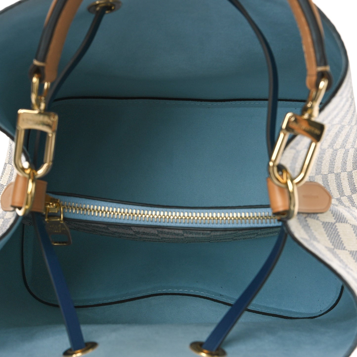Damier Azur Braided Neonoe MM Blue
