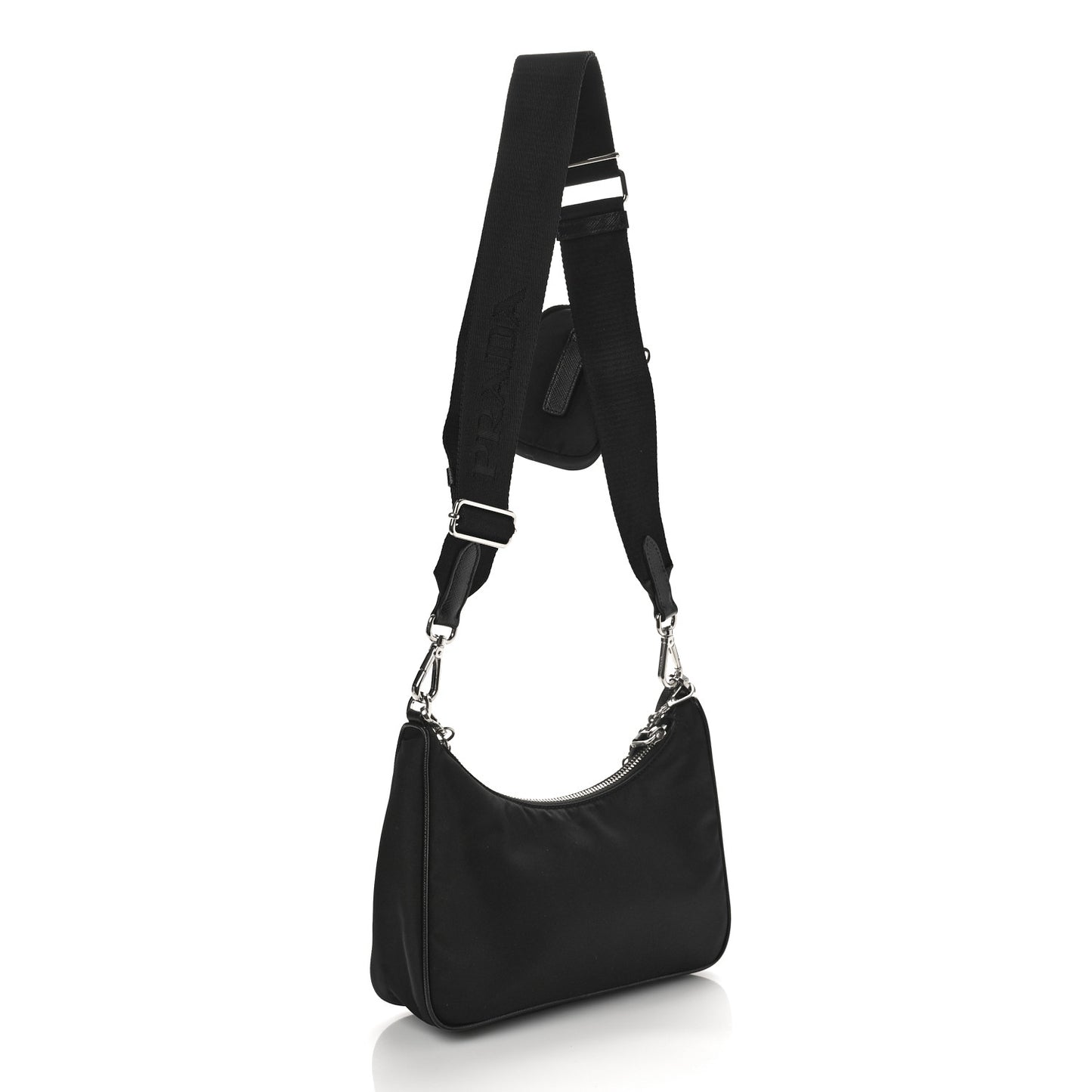 Nylon Re-Edition 2005 Shoulder Bag Black