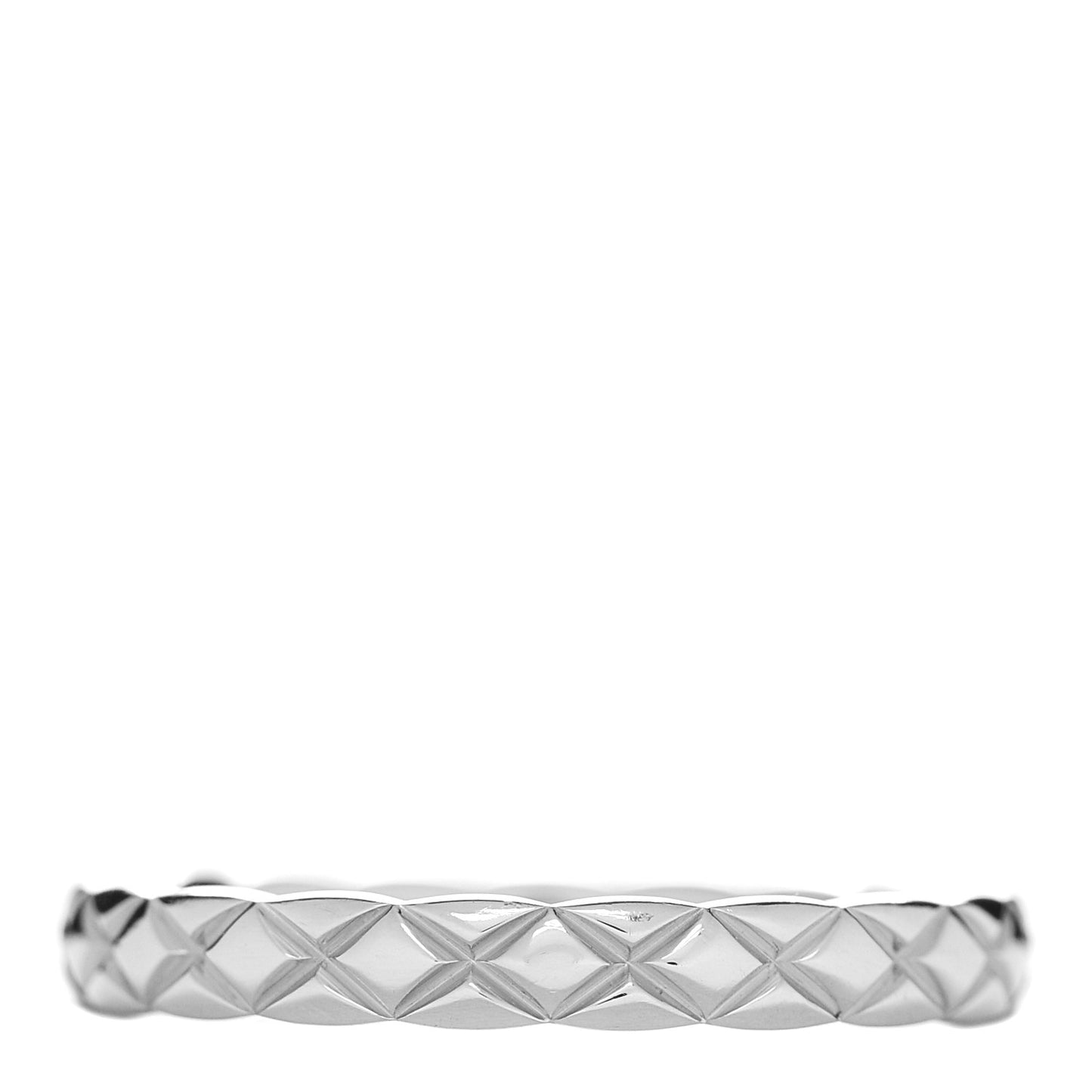 Platinum Mini Coco Crush Ring 52 6