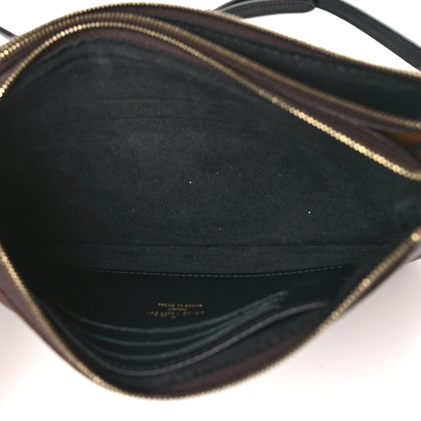 Reverse Monogram Giant Double Zip Pochette
