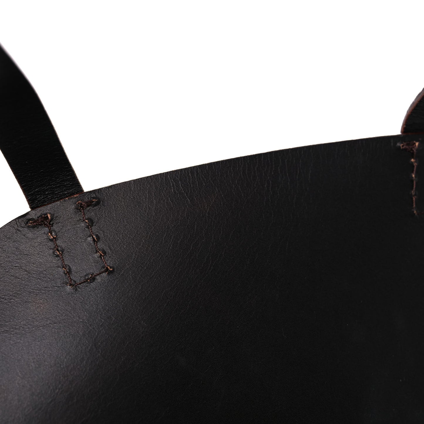 Haymarket Check Baby Bridle Saddle Bag Dark Clove Brown