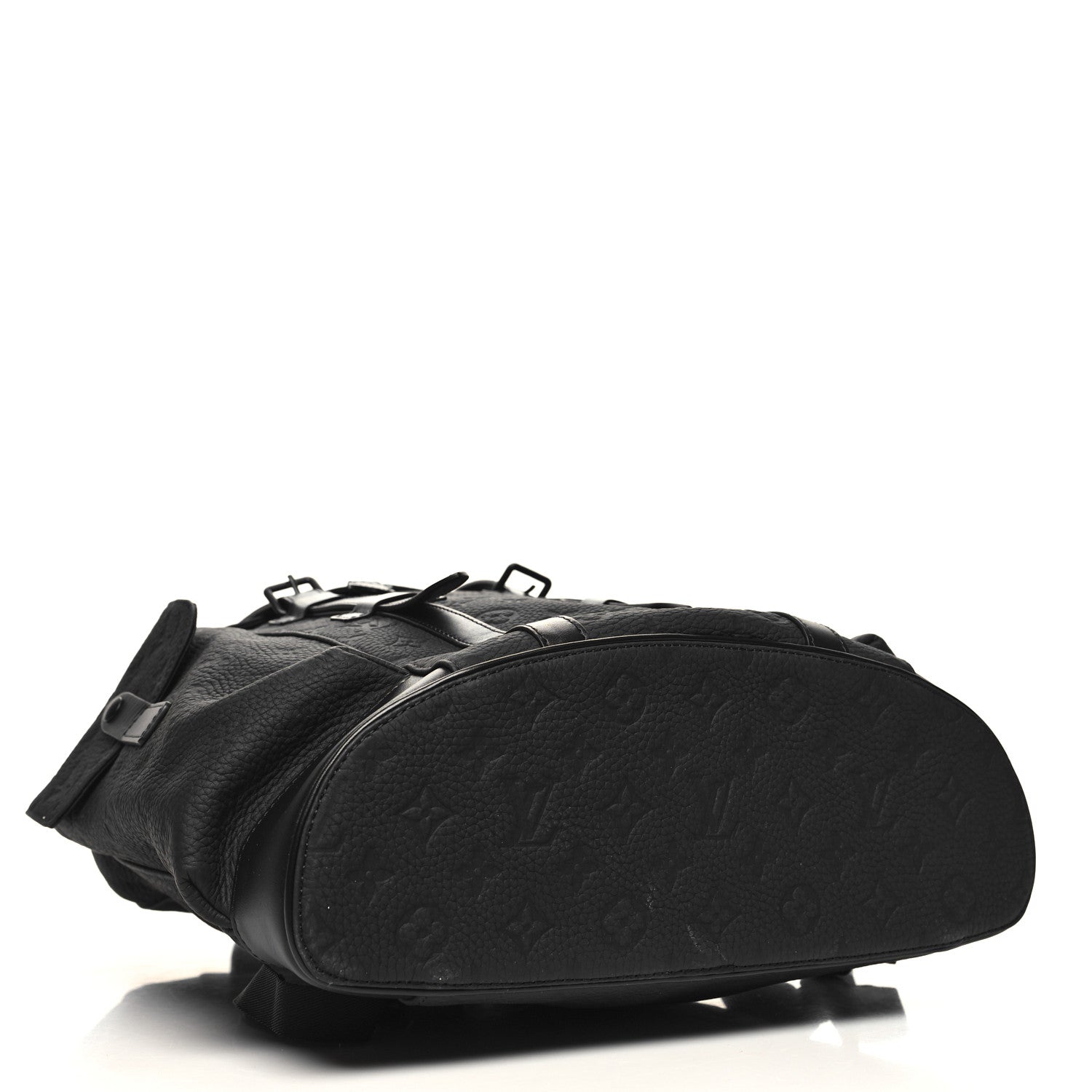 Louis Vuitton Taurillon Monogram Christopher MM Backpack Black 4 of 9