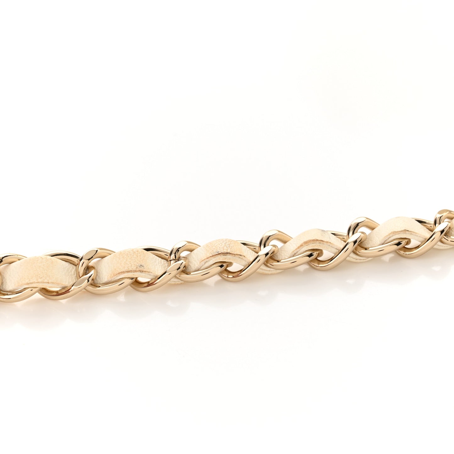 Lambskin Chevron Quilted Mini Rectangular Flap White