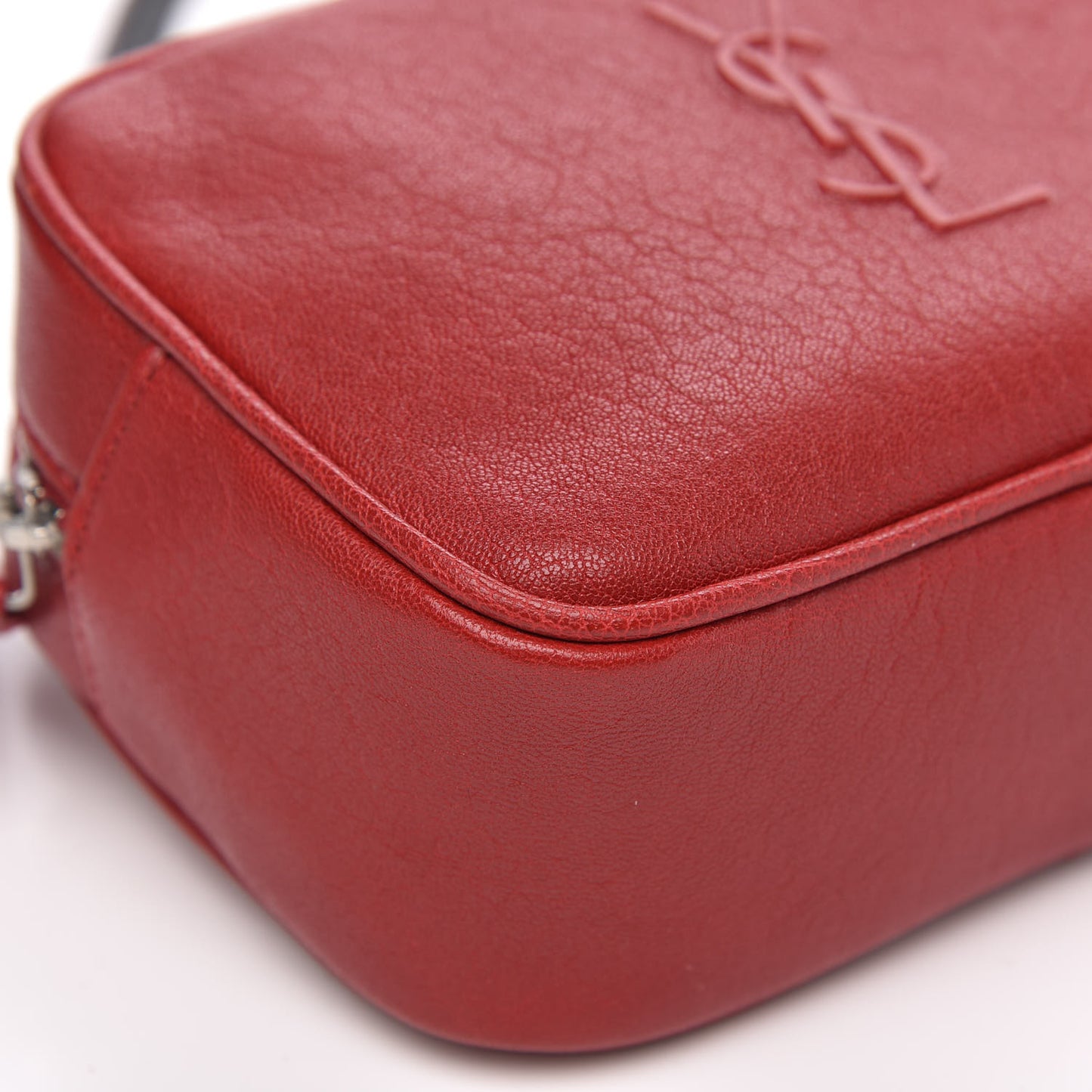 Lambskin Monogram Lou Belt Bag Rouge Eros