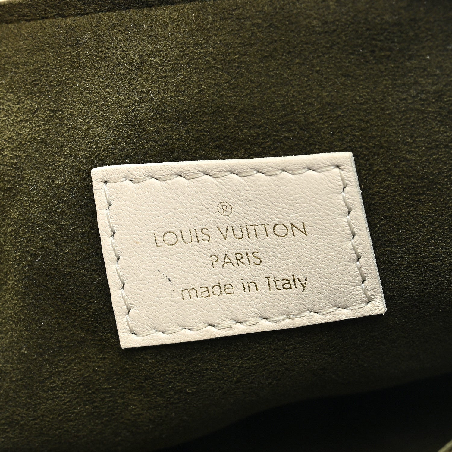 Louis Vuitton Lambskin Embossed Monogram Coussin PM Beige Cream 8 of 10