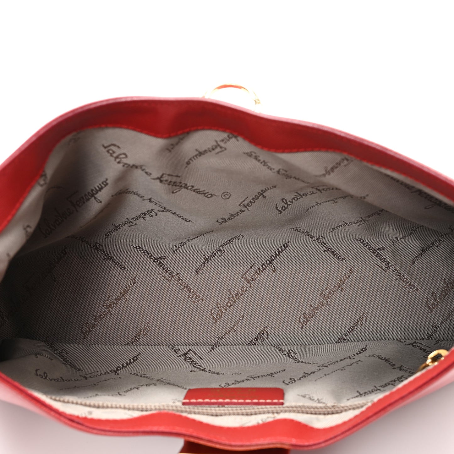 Saffiano Trifolio Shoulder Bag Coral