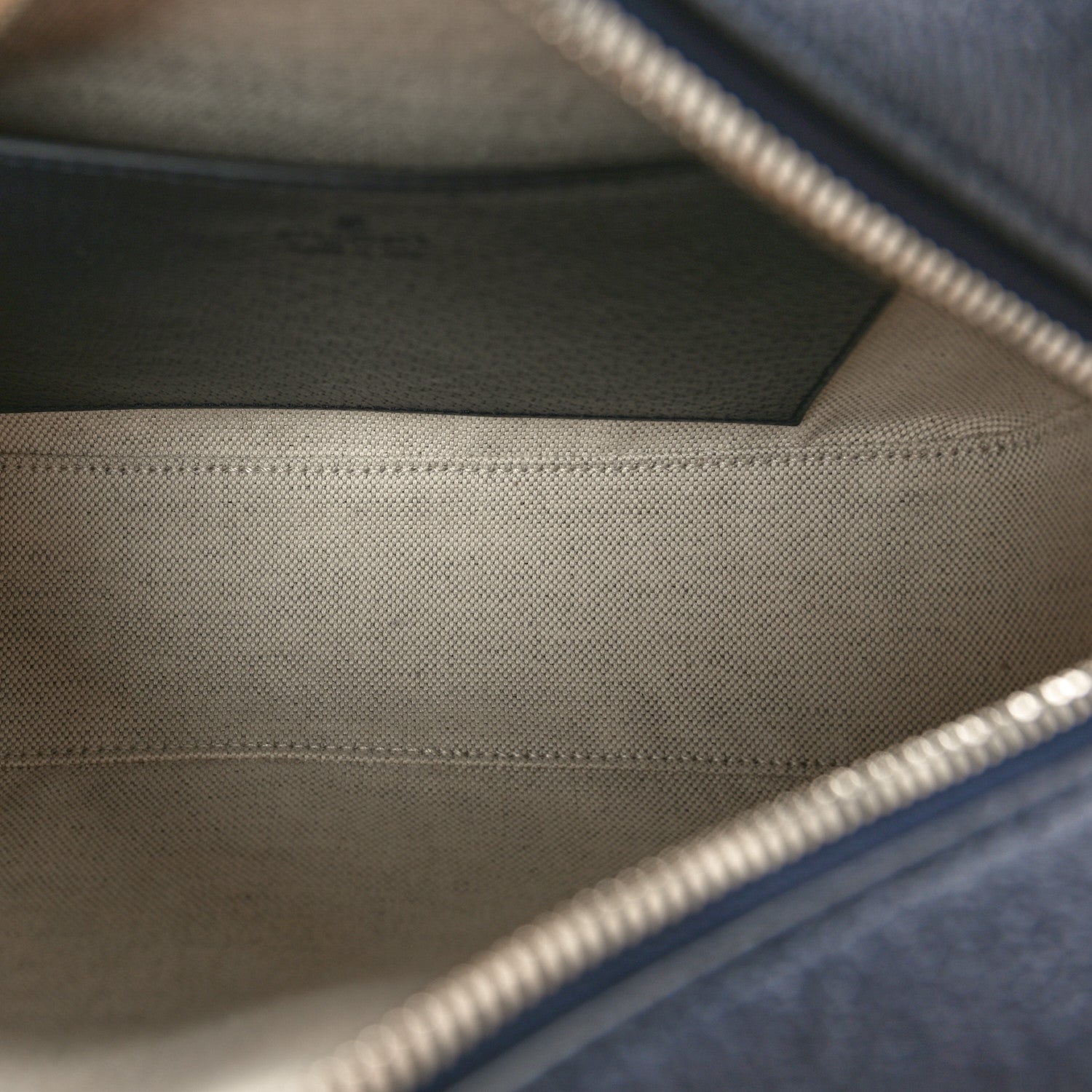 Gucci GG Supreme Monogram Textured Dollar Calfskin Web Small Ophidia Camera Bag Beige Blue 5 of 10