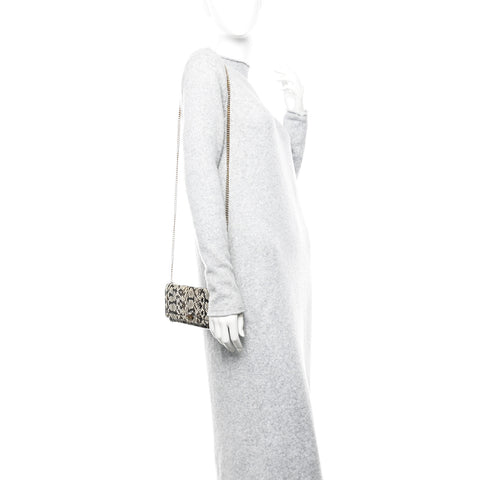 Snakeskin GG Ophidia Wallet On Chain Roccia