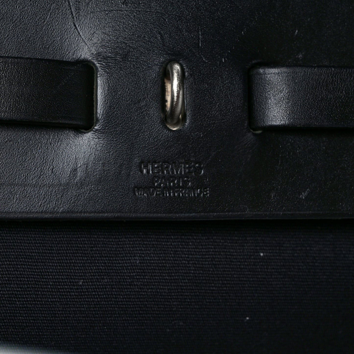 Toile Vache Calfskin Herbag 39 MM Black
