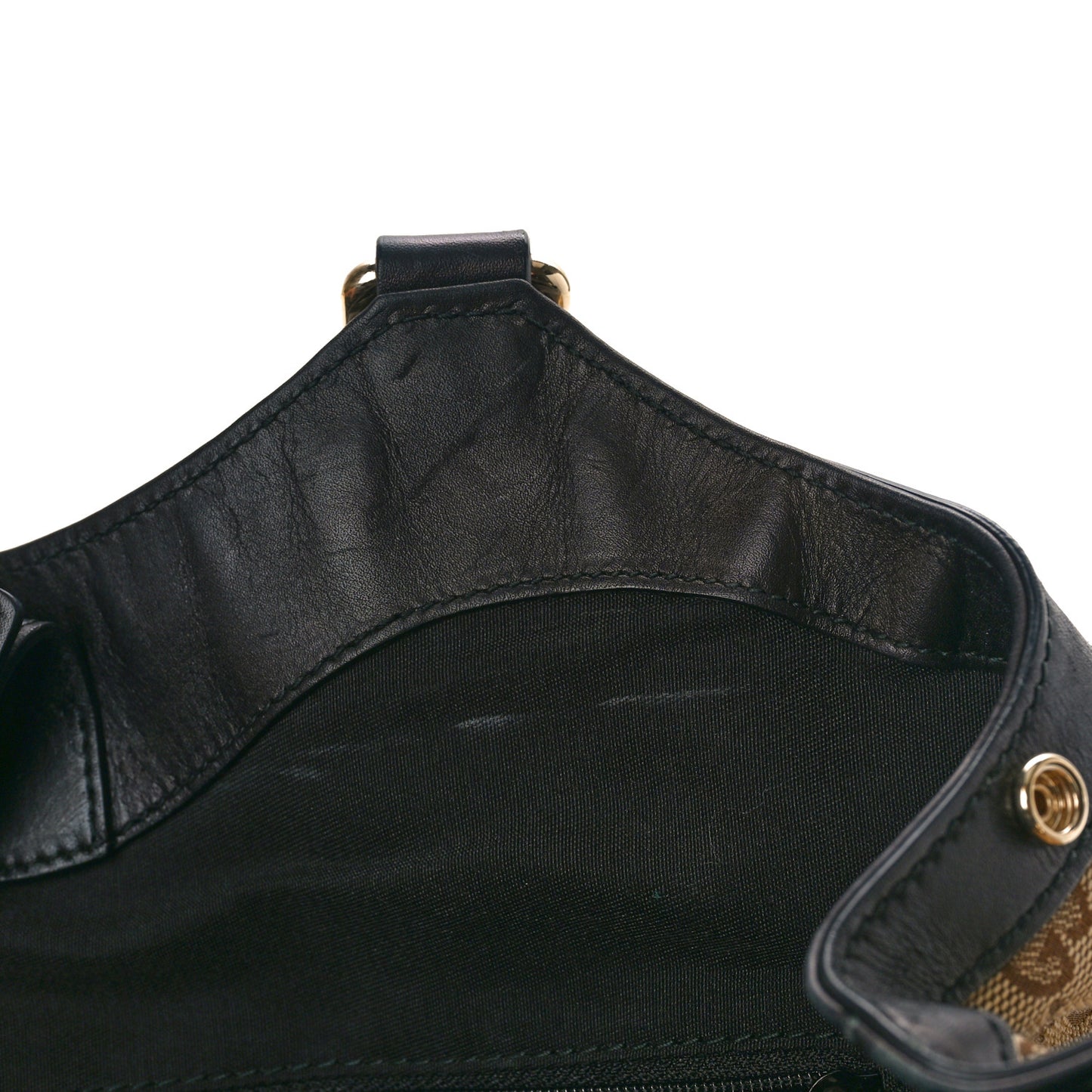 Monogram Shoulder Bag Dark Brown