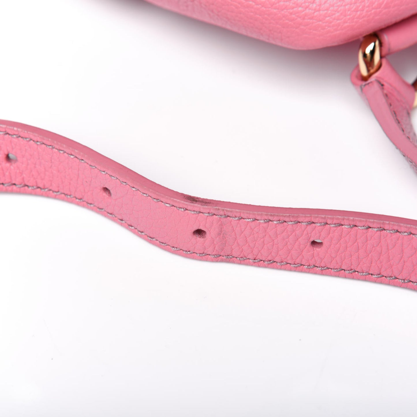 Pebbled Calfskin Sicily Backpack Pink