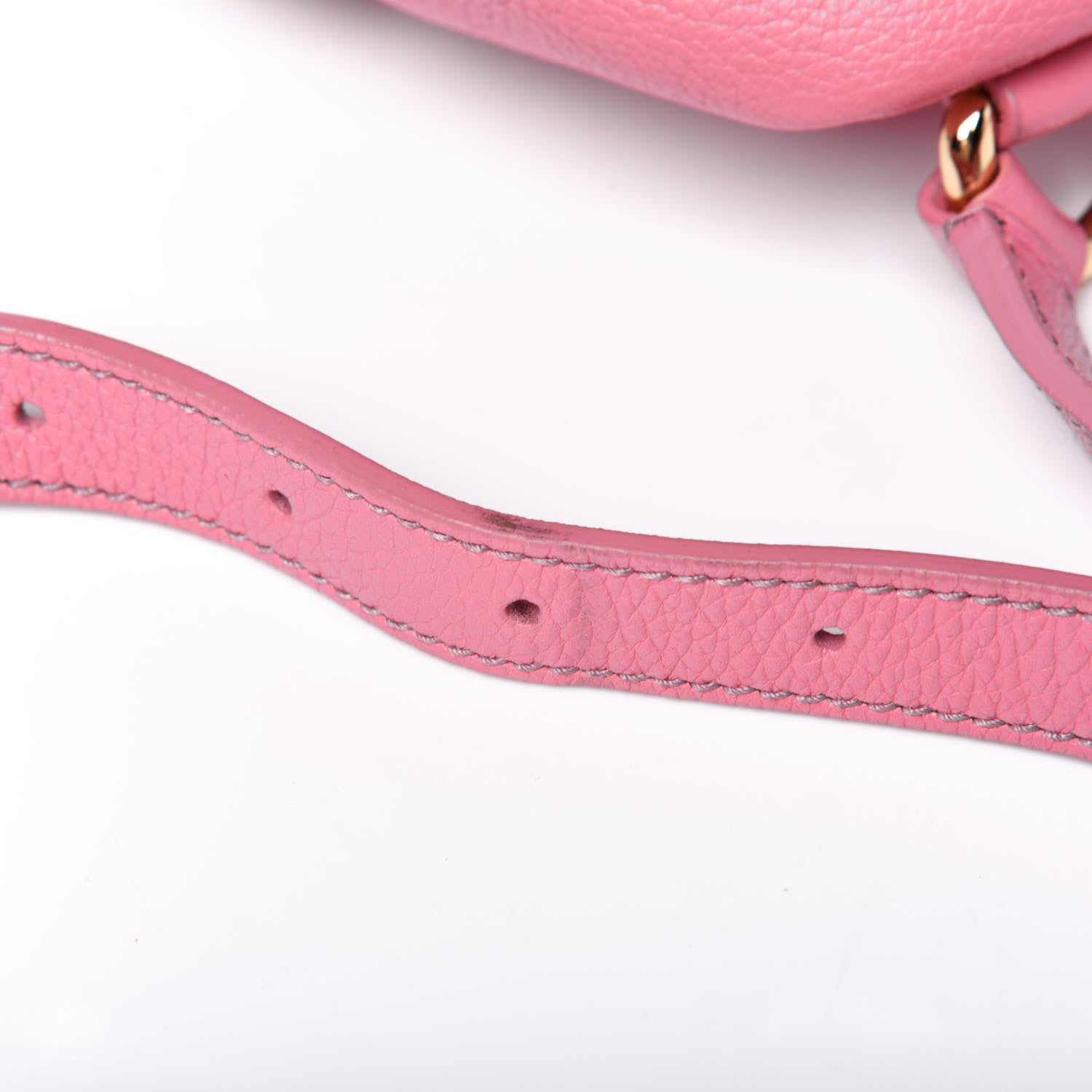 Dolce & Gabbana Pebbled Calfskin Sicily Backpack Pink 16 of 18