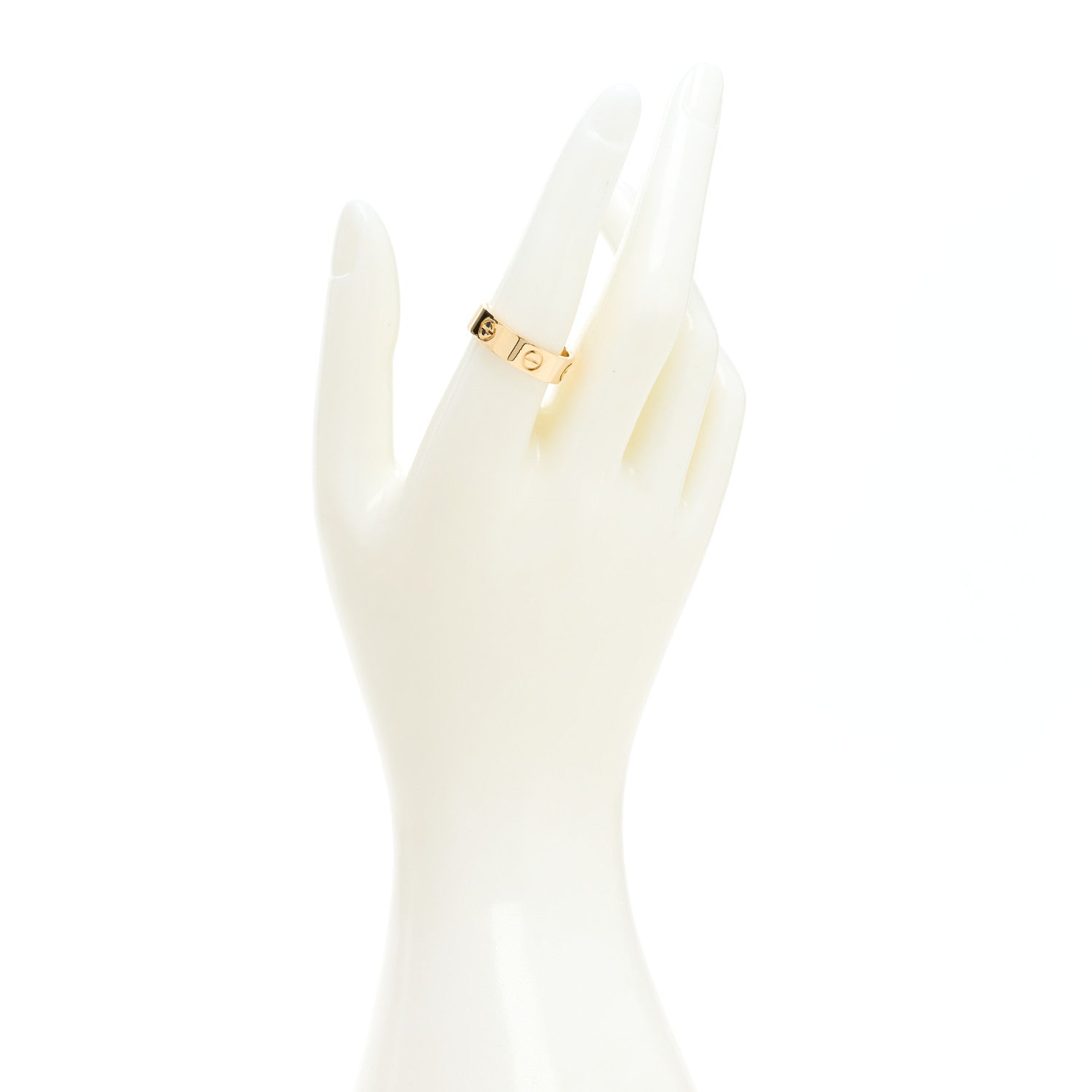 Cartier 18K Yellow Gold 5.5mm LOVE Ring 56 7.75 2 of 4
