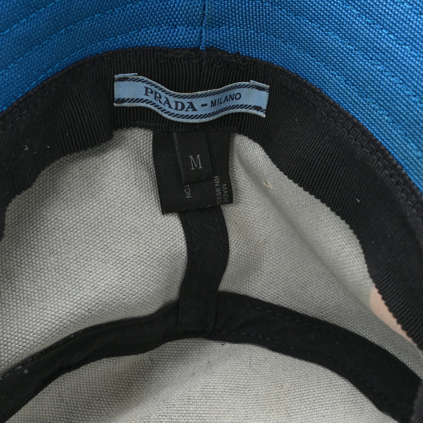 Canvas Racing Logo Womens Bucket Hat M Black